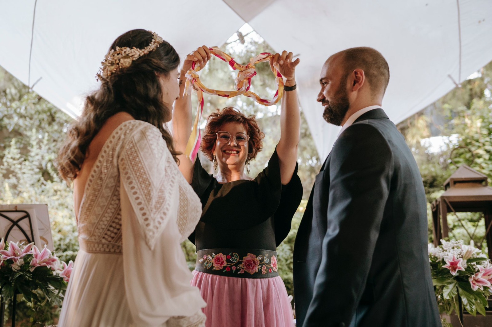 Handfasting ceremony